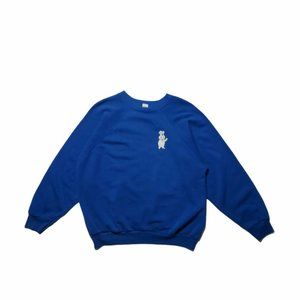 1980S PILSBURY DOUGHBOY CREWNECK SWEATSHIRT BLUE TULTEX 80S RETRO VINTAGE USA